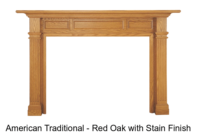 American Traditional Mantel Surround