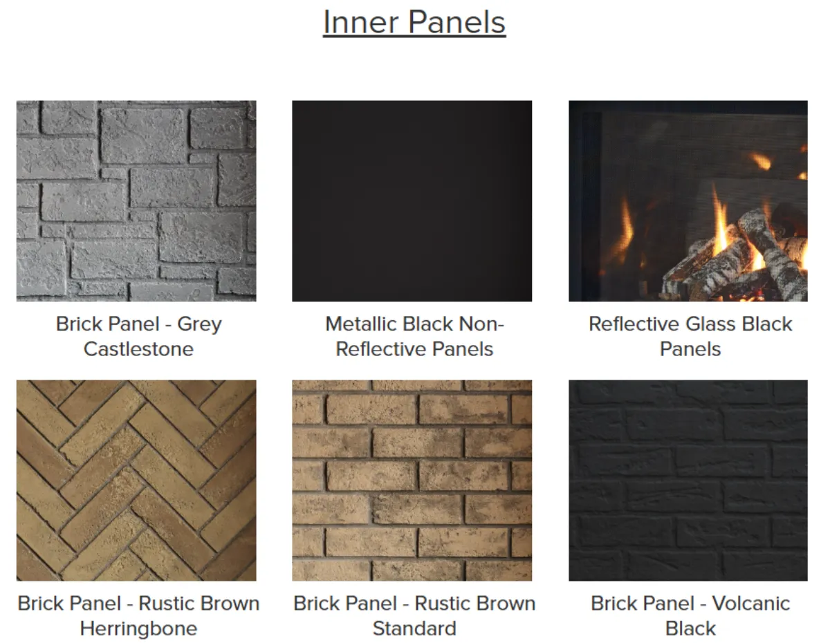 Fireplace Inner Panels 3