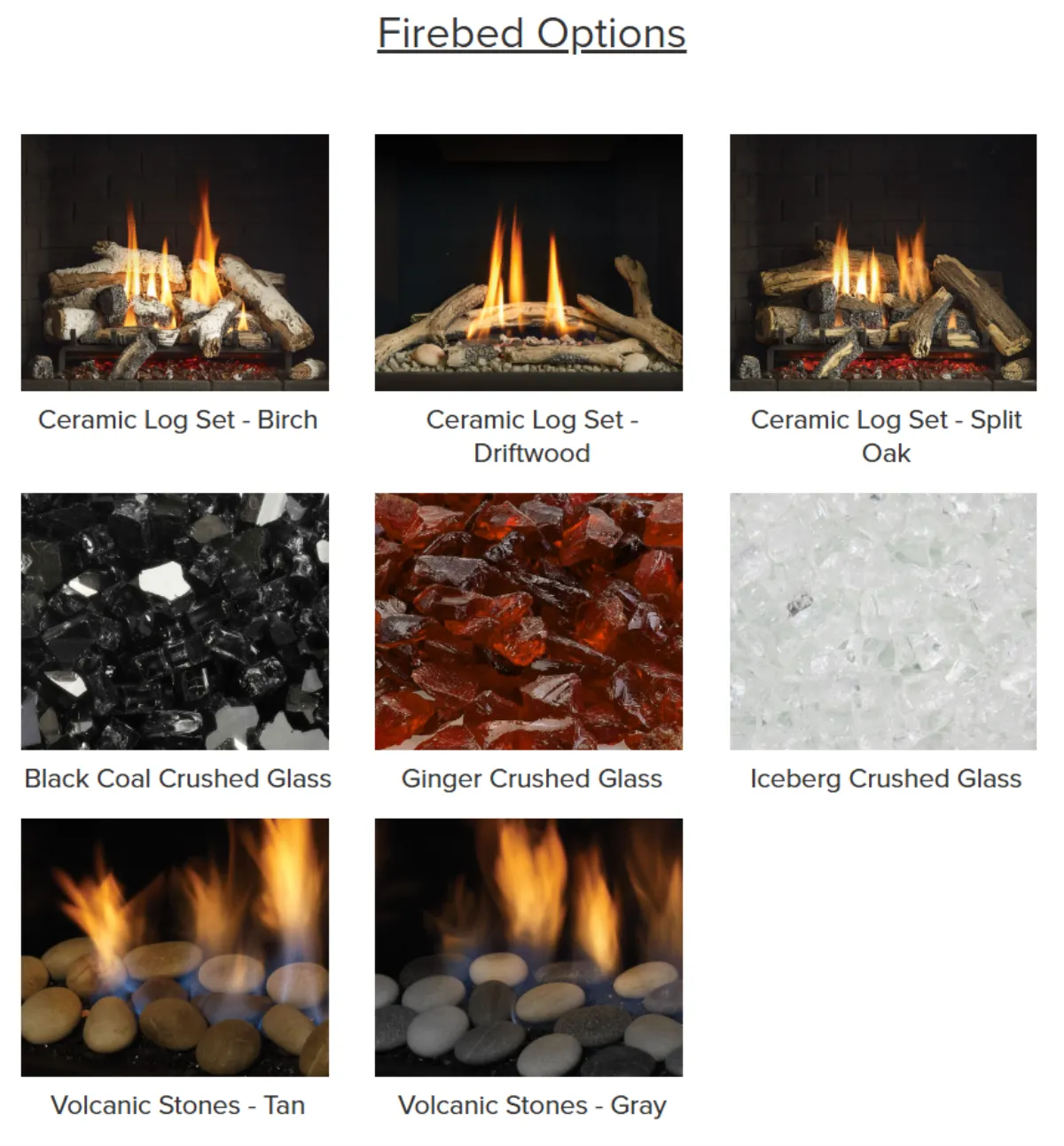 Fireplace Media Options